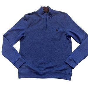 Ted Baker London Mens Size 4 pullover Quarter Zip mock Neck Sweater